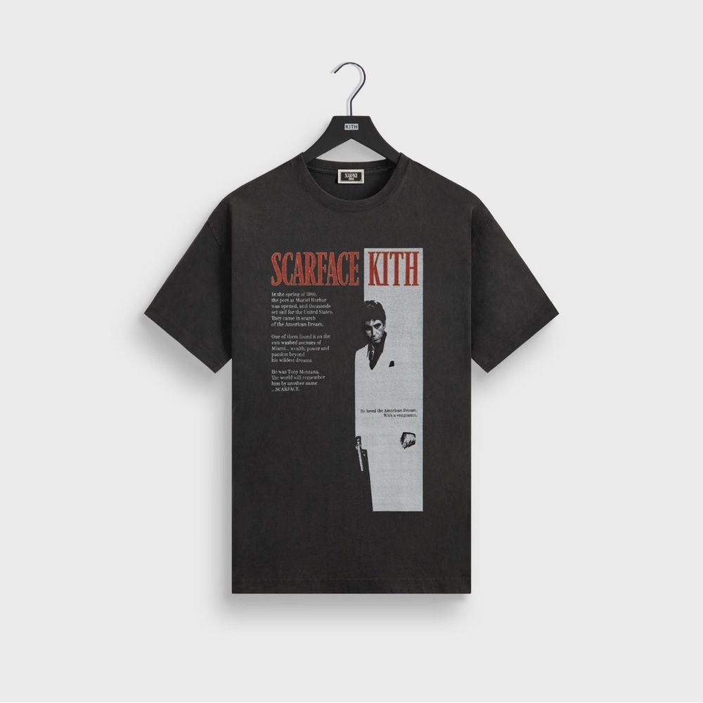 Kith for Scarface Film Poster Vintage Tee NWT